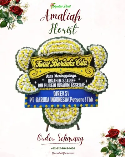 Papan Bunga Duka di Sudirejo Ii